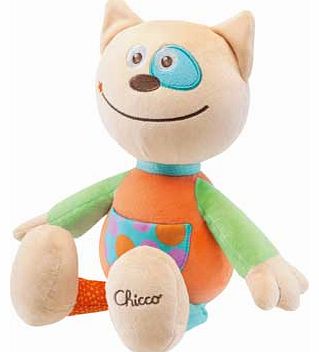 Chicco Happy Colours Soft Plush - Cat