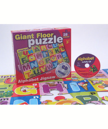 Alphabet Puzzle & CD