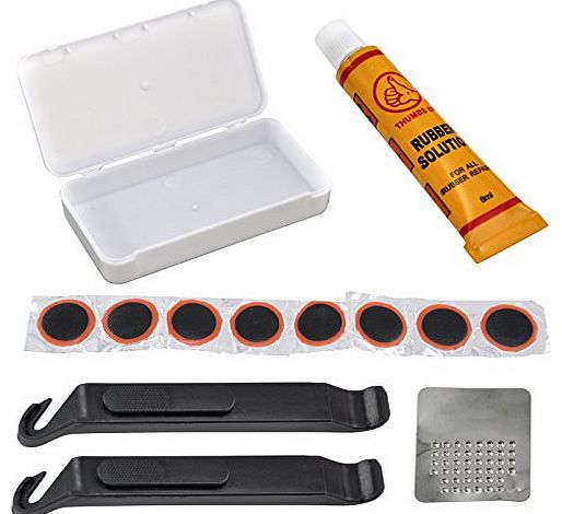 Bicycle Bike tyre puncture repair and tool kit