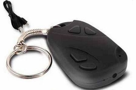 Wireless Spy Camera Car Keyring Fob Hidden Covert Video Recorder With 2GB Card