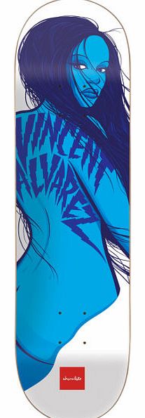 Chocolate Alvarez Girls Skateboard Deck - 8.25