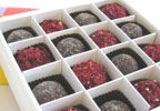 Chocolate Chococo Fresh Raspberry and Champagne Truffles