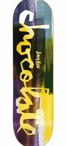 Chocolate Hsu Hype Paint Skateboard Deck - 8 inch