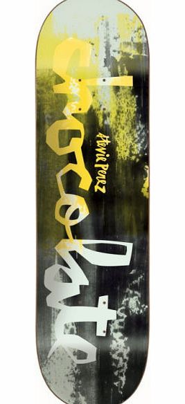 Chocolate Perez Hype Paint Skateboard Deck -