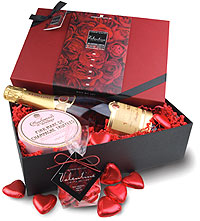 Valentine Champagne and Chocolates Hamper