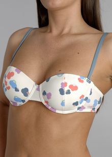 Pebbles Print balconette bra