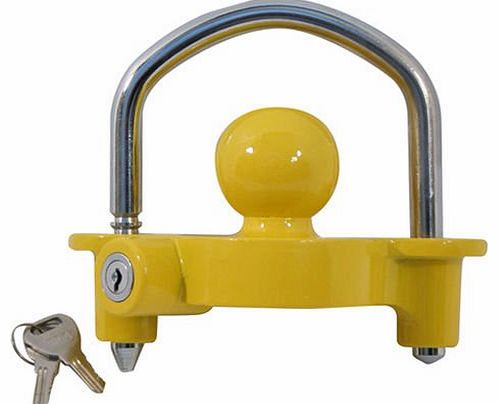 ChoicefullBargain HIGH QUALITY UNIVERSAL HIGH SECURITY HITCHLOCK CARAVAN TRAILER HITCH COUPLING TOW BALL LOCK