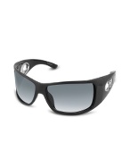 Dior Flavour 1 - Cut-out Logo Plastic Oversize Wrap Sunglasses