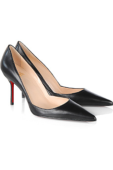 Agathe leather pumps