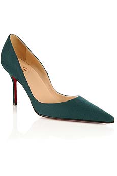 Christian Louboutin Decoltissimo fabric pumps