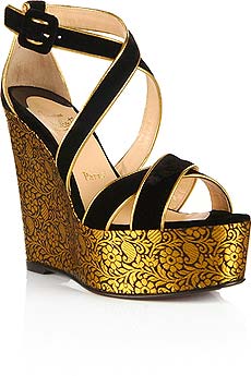 Christian Louboutin Viva Zeppa platform wedge sandals