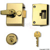 40mm Brasslux Finish Cylinder Lock