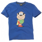 Mens Danger Mouse Side Kick T-Shirt Royal Blue