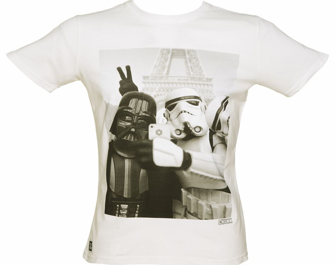 Mens Winter White Vader Stormtrooper Selfie