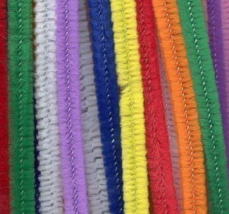 CI 100pk Multi Coloured Pipe Cleaners