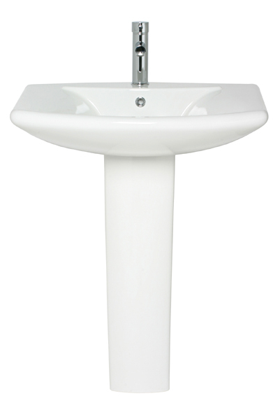 Sateen Basin & Pedestal