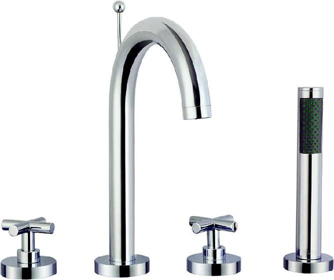 Swan 4-Way Deck Mount Bath Shower Mixer