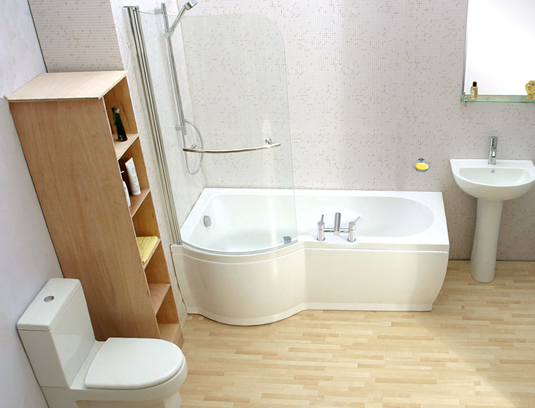 Xanu Shower Bath (Left)