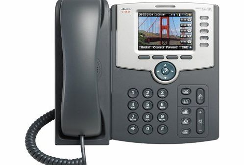 Cisco 5-Line IP Phone with Color Display, PoE, 802.11g, Bluetooth