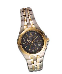 Citizen Eco-Drive Gents Perpetual Calendar Chronograph Watch