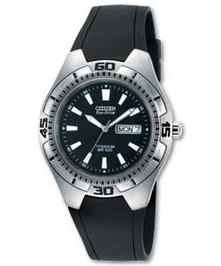 Citizen Gents Eco-Drive Titanium Ion Carbide Watch