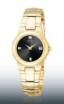 Ladies Eco Drive Two Tone Watch EW0172 51E