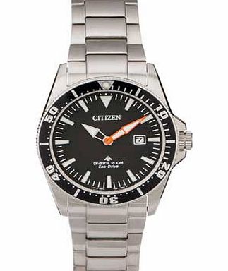 Citizen Mens Eco-Drive Divers Bracelet Watch