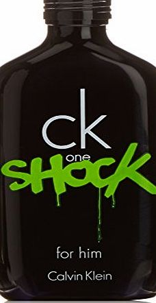 CK ONE SHOCK  For Him Eau De Toilette Spray 100ml