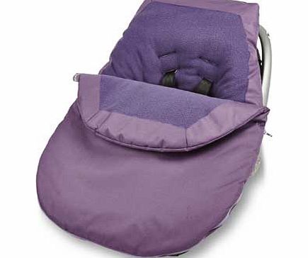 Clair de Lune Car Seat Footmuff - Plum