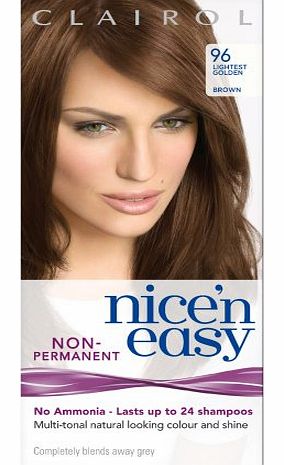 By Lasting Colour Non Permanent Hair Colour - 96 Lightest Golden Brown