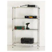 Clarke 4 Shelf Boltless Wire Shelving