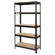 Clarke CSR5150B boltless shelving unit 150Kg Black