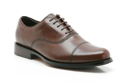 Clarks Dino Boss Walnut Leather