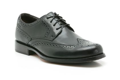 Clarks Dino Limit Black Leather