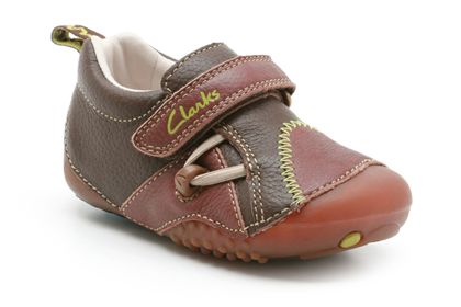 Clarks Fanfare Dark Brown Leather