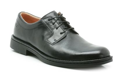 Clarks Finton Jump Black Leather