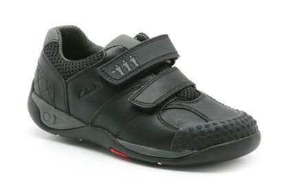 Clarks Goaltastic Black Leather