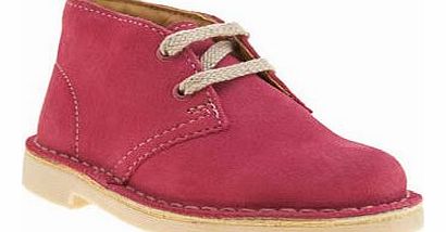 Clarks Originals kids clarks originals pink desert boot girls