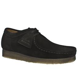 Clarks Originals Male N Wallabee Suede Upper in Black