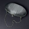 Oval Box Clutch Bag