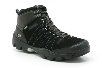 Clarks Prague Mid GTX Black Leather