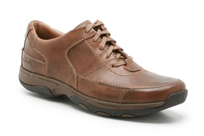 Clarks Rangle Step Mahogany Leather