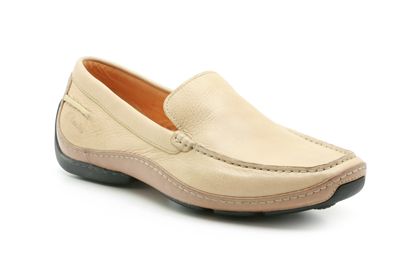 Clarks Rapid Mocc Ivory Leather