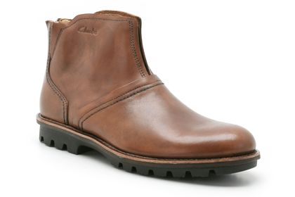 Clarks Rapple Glow Mahogany Leather