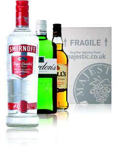 Spirits Triple 3 bottle Gift Pack (3x70cl)