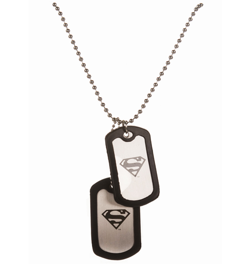 Classic Superman Logo Dog Tags