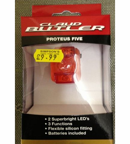 Claud Butler Proteus Five Rear LED light