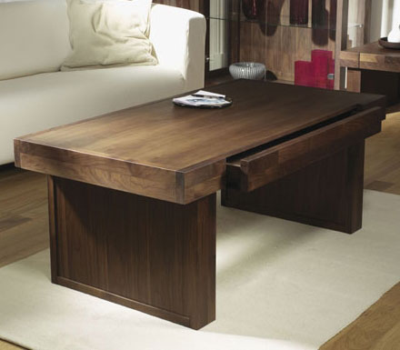 Clearance - Tokyo Walnut Rectangular Coffee Table