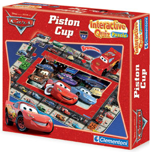 Clementoni Disney Cars Interactive Quiz Puzzle