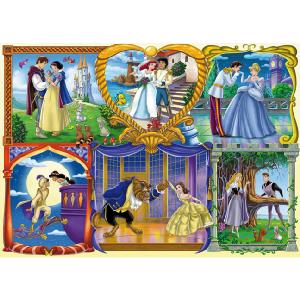 Clementoni Disney Princess In Love 60 Piece Jigsaw Puzzles